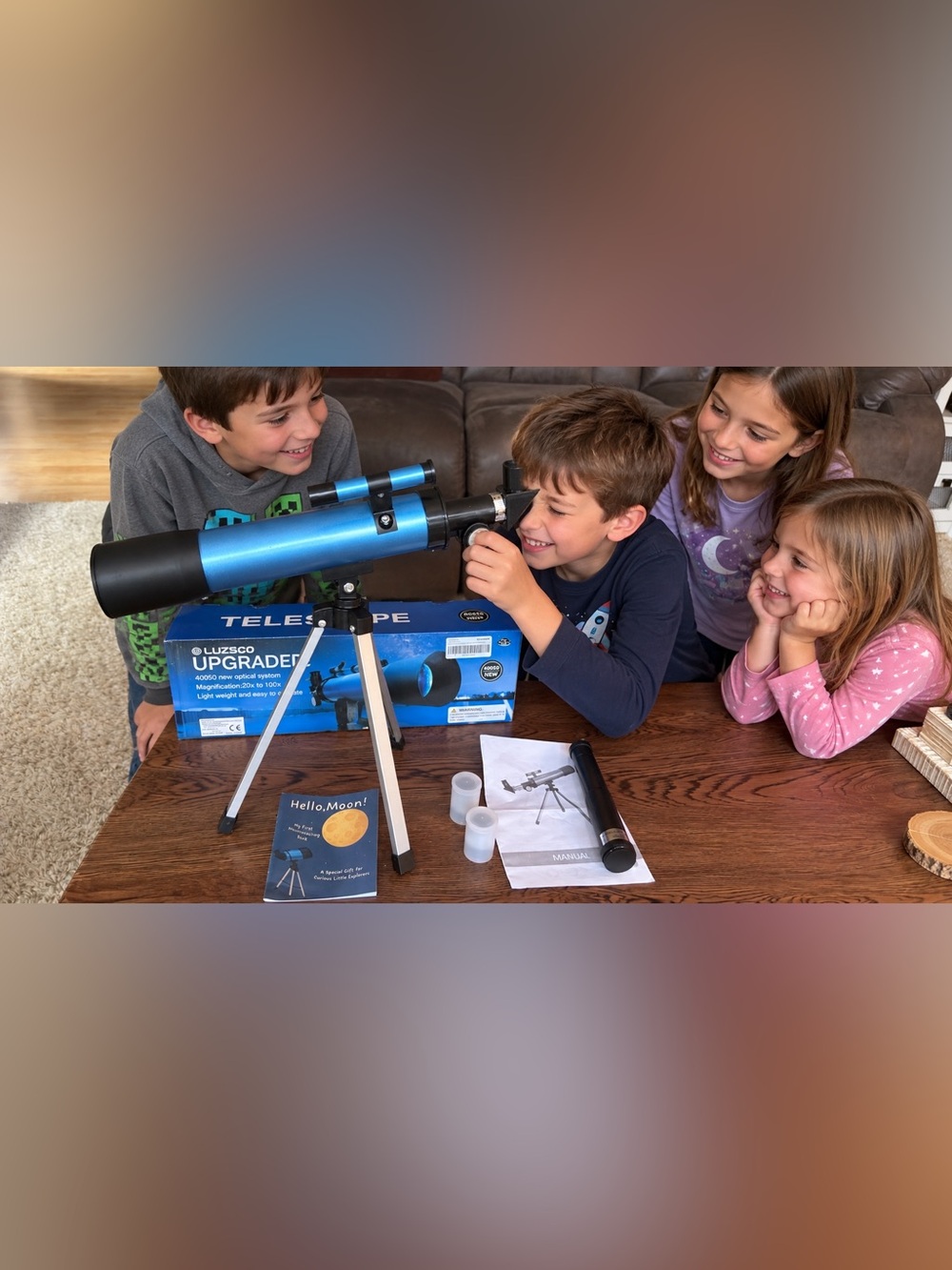 Luzsco Kids Telescope with Accessories